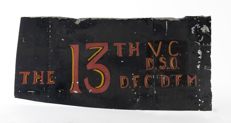Friday the Thirteenth (Artwork from Halifax &#039;F&#039; LV907) | 70/A/188, RAF Museum/Iain Duncan